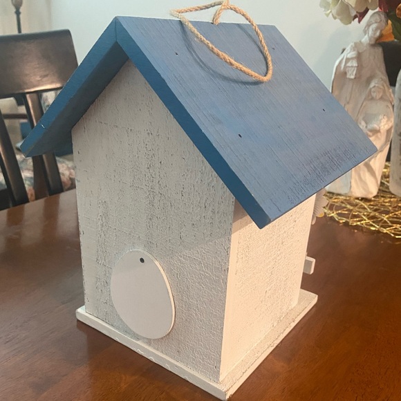 Colorful Welcome Birdhouse with Flowers - Picture 2 of 2